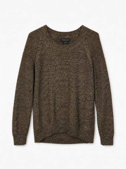 Massimo Dutti Sweater Brown and beige XL