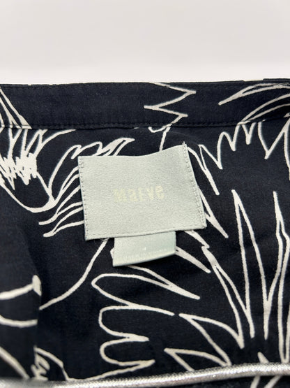 MAEVE Long Sleeve Shirt 4 Black and white
