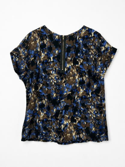Dainty Blouse No Size Multicolor (Brown, Black, Blue, Cream)