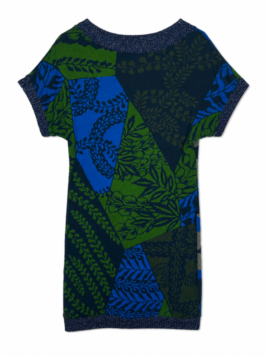 Custo Barcelona Dress 2 Multicolor (blue, green, gray, black)