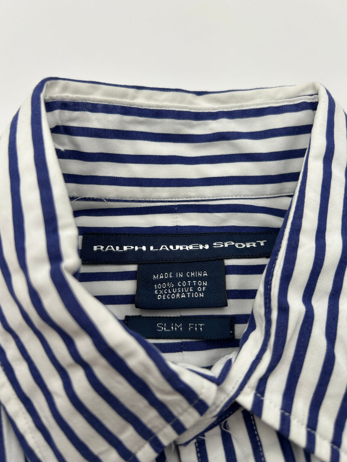 Polo Ralph Lauren Shirt 8 Navy and white