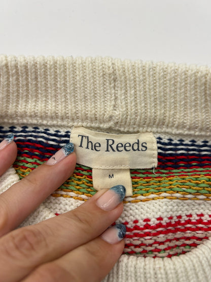 The Reeds Sweater M Cream, Red, Green, Blue, Black