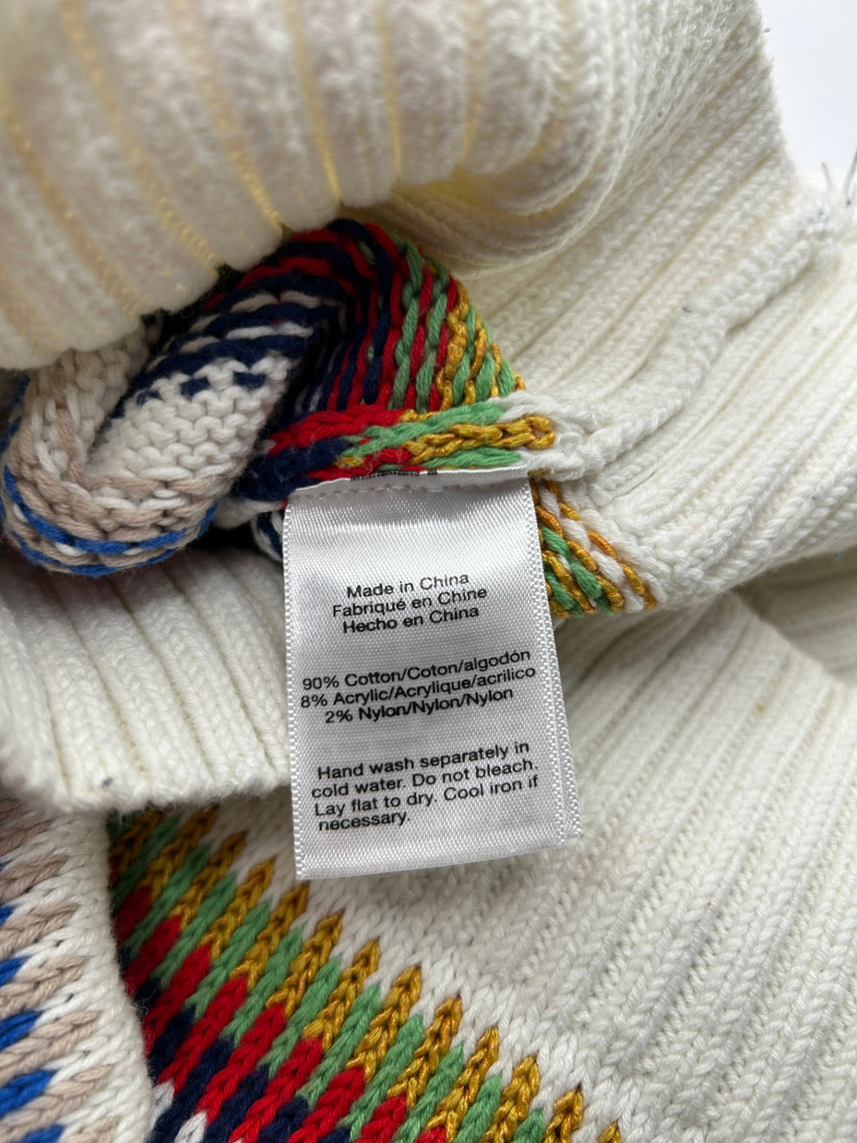 The Reeds Sweater M Cream, Red, Green, Blue, Black