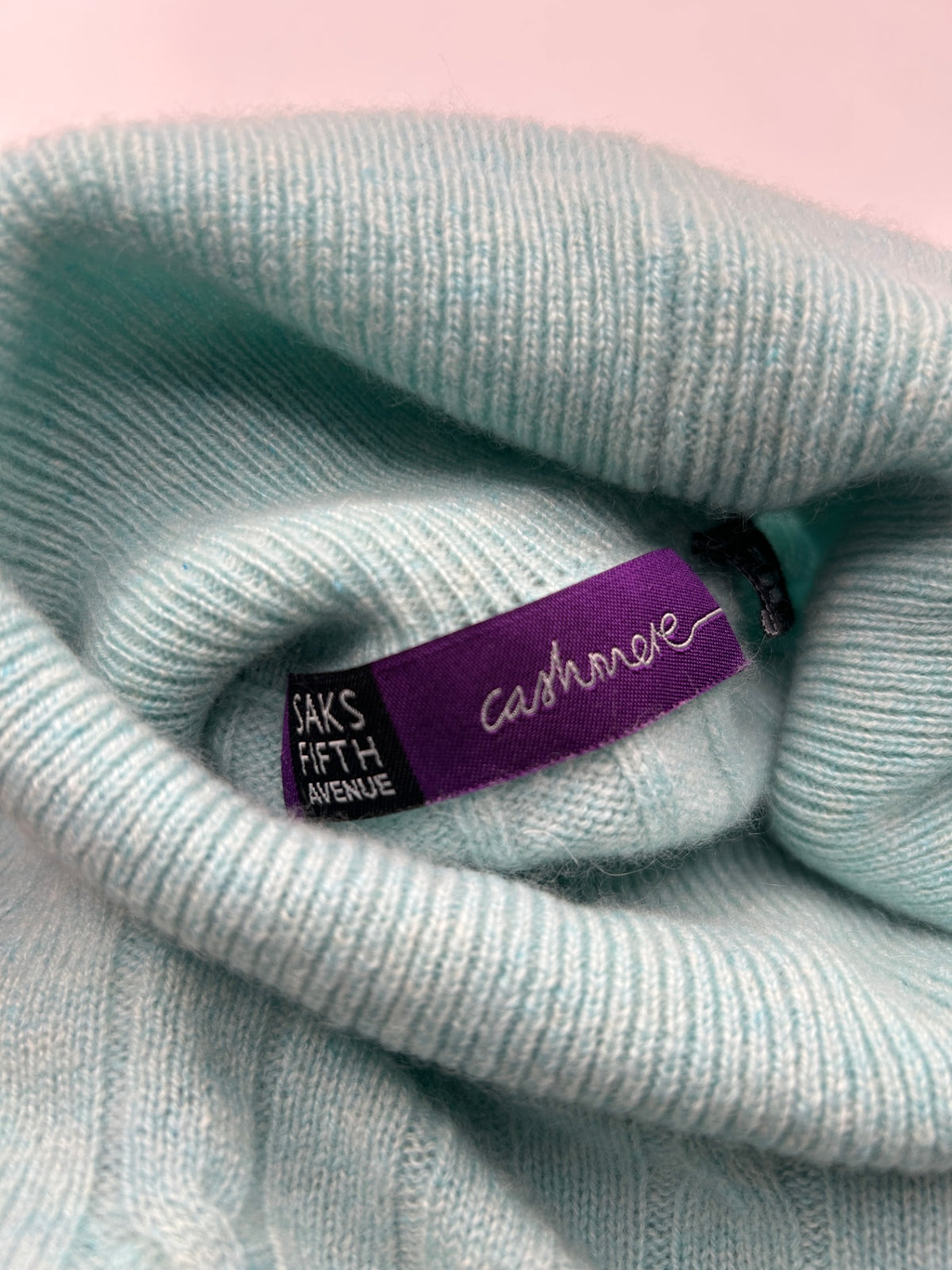 Saks Fifth Avenue Sweater M Mint green