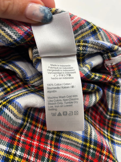 J.Crew Shirt M Red, Blue, White, Yellow, Black