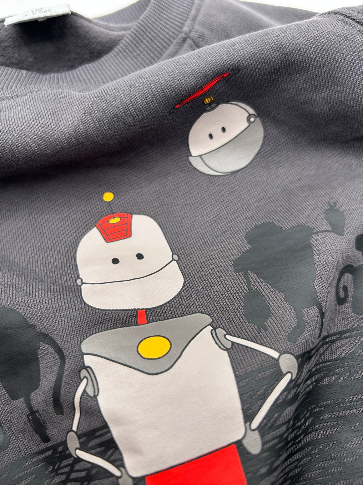 Polarn O. Pyret Sweatshirt 104/110 Gray