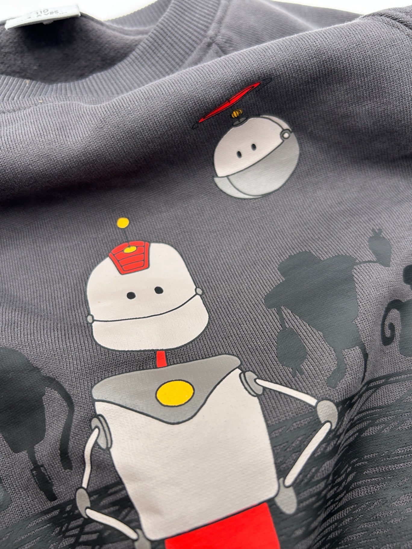 Polarn O. Pyret Sweatshirt 104/110 Gray