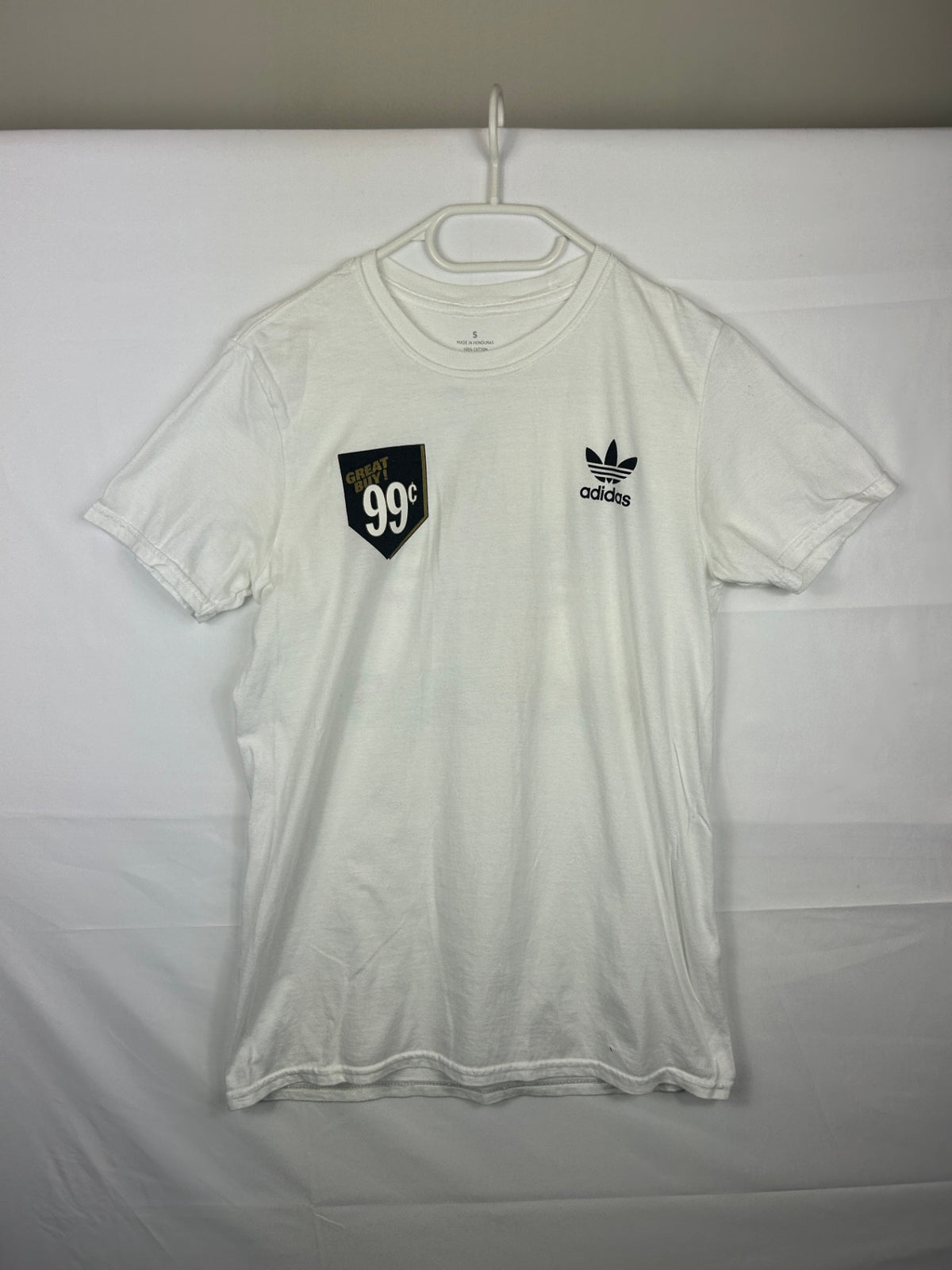 Adidas T-Shirt S White