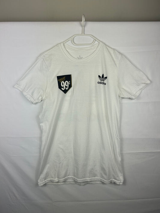 Adidas T-Shirt S White