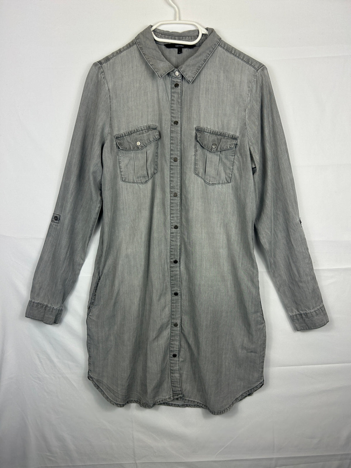 Vero Moda Dress Shirt S Gray