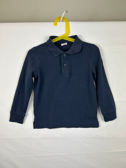 Polarn O. Pyret Polo Shirt 110 Navy Blue