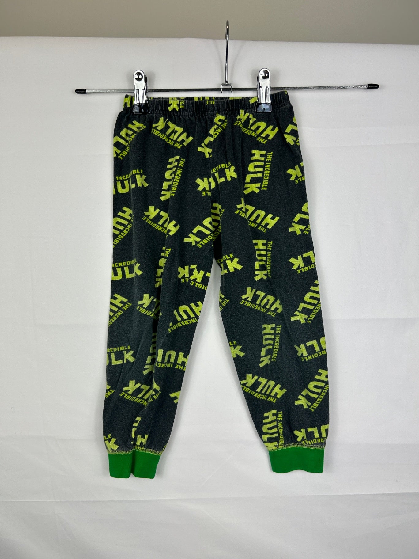 Marvel Pajamas 104/110 Gray, black, green, purple