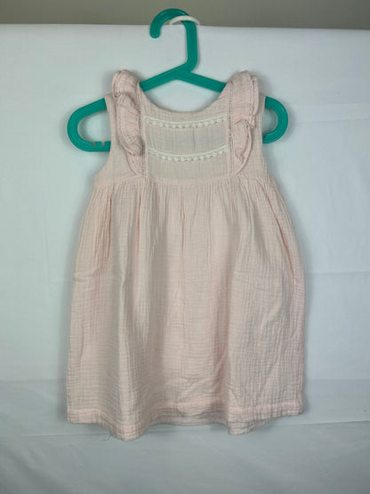the little white company Dress 2-3 Light Pink