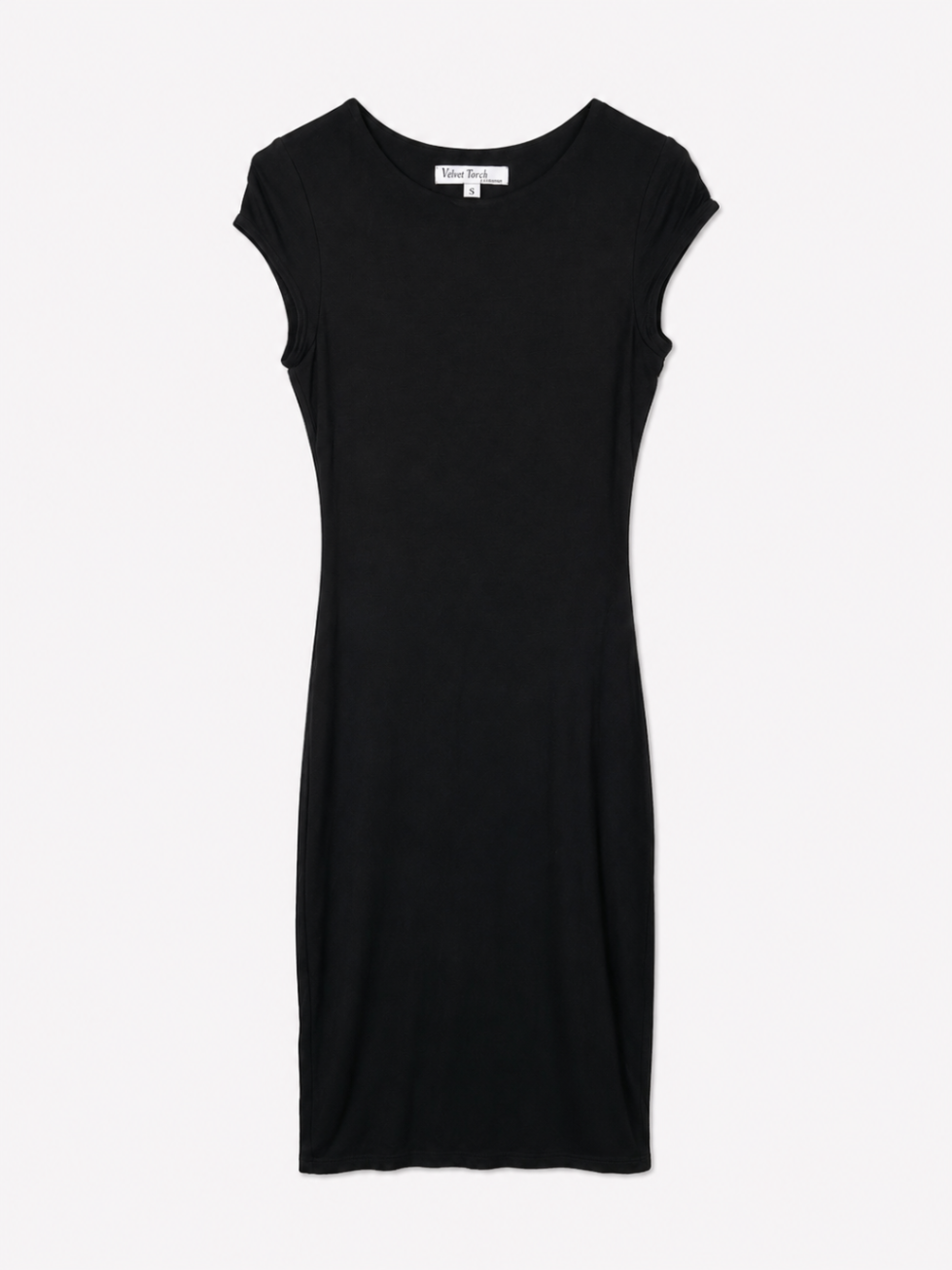 Velvet Torch Dress S Black