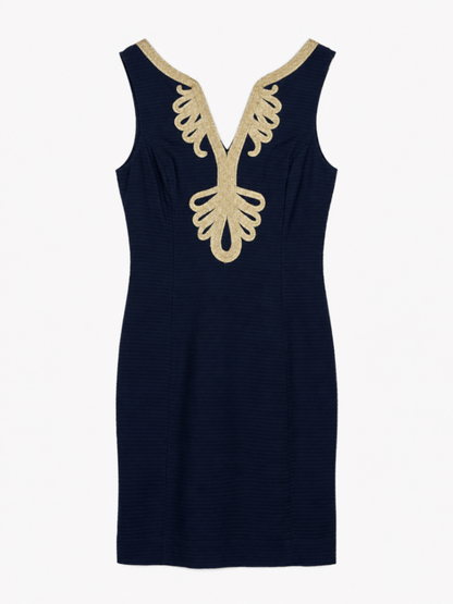 Lilly Pulitzer Dress 4 Navy Blue