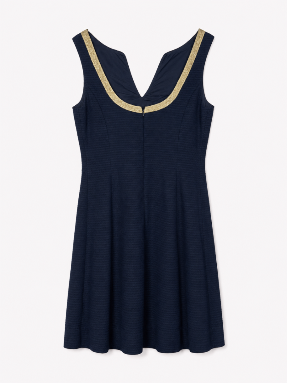 Lilly Pulitzer Dress 4 Navy Blue