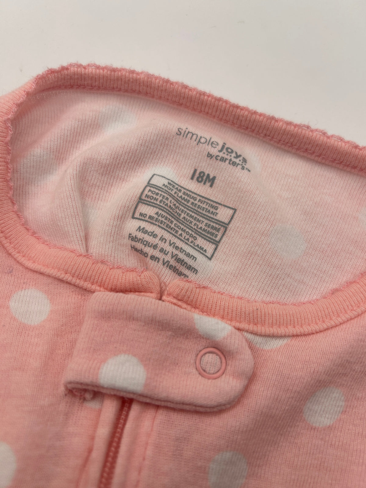 Simple Joys Carter's Sleepwear 18M Pink