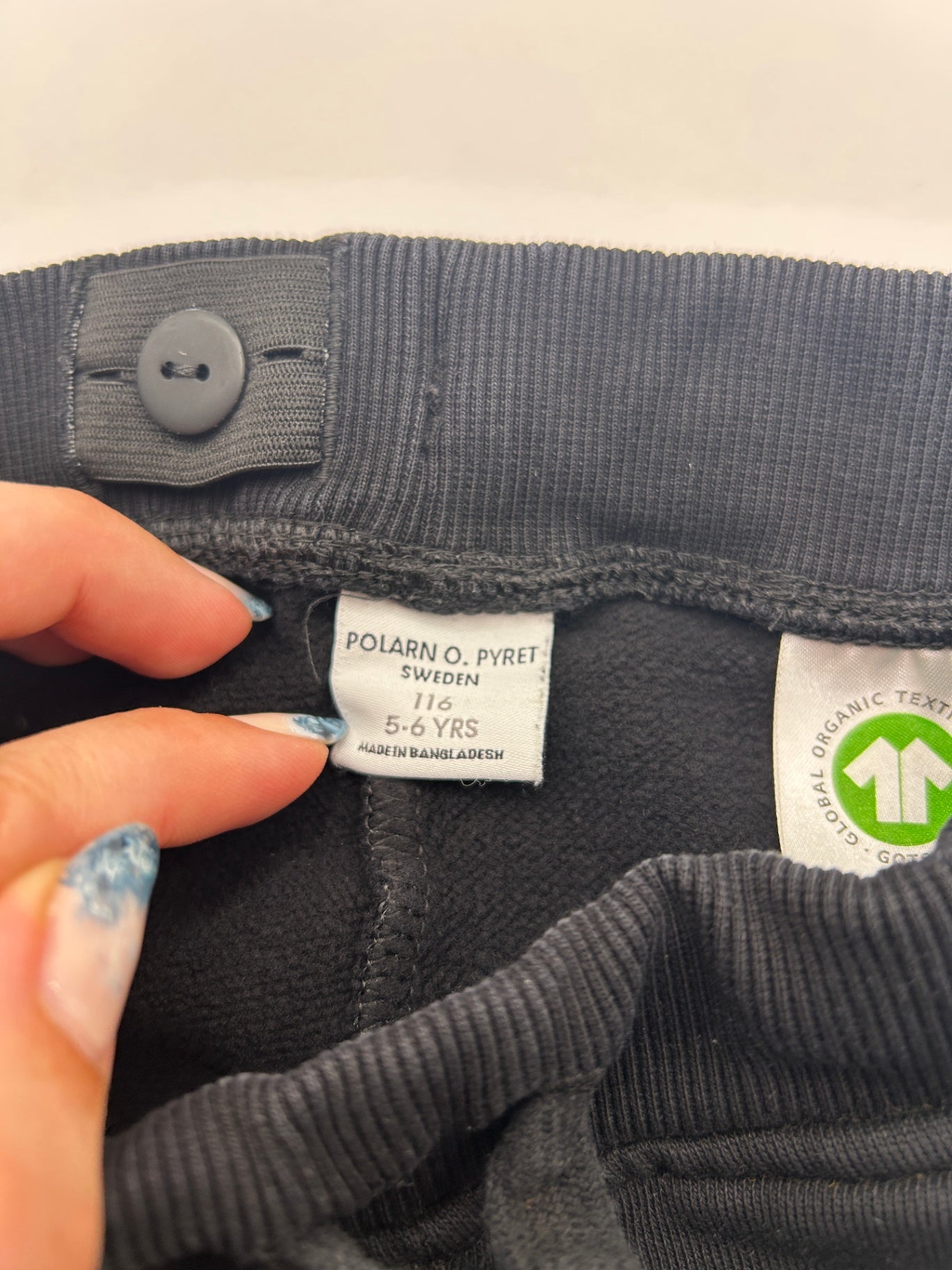 Polarn O. Pyret Sweatpants 116 Black