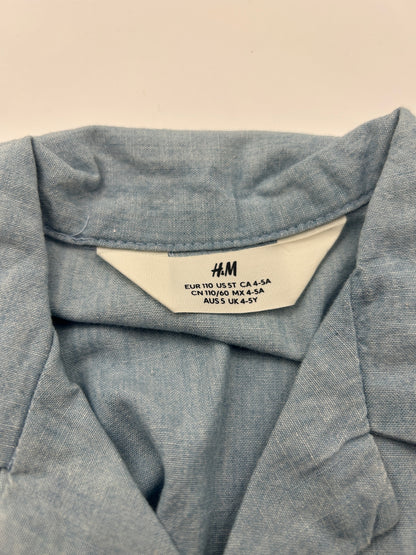 H&M Shirt Light Blue 110