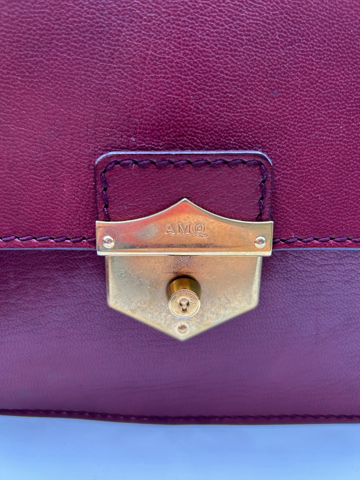 Alexander McQueen Shoulder Bag Red