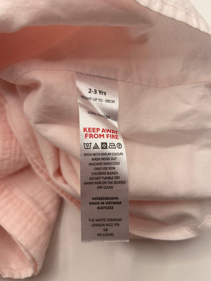 the little white company Dress 2-3 Light Pink
