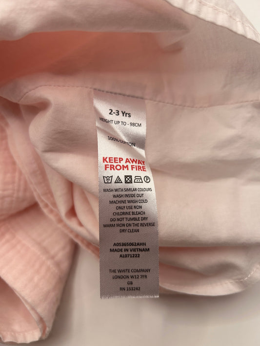 the little white company Dress 2-3 Light Pink