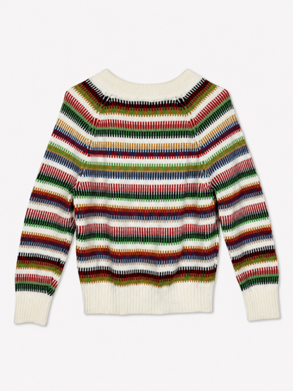 The Reeds Sweater M Cream, Red, Green, Blue, Black