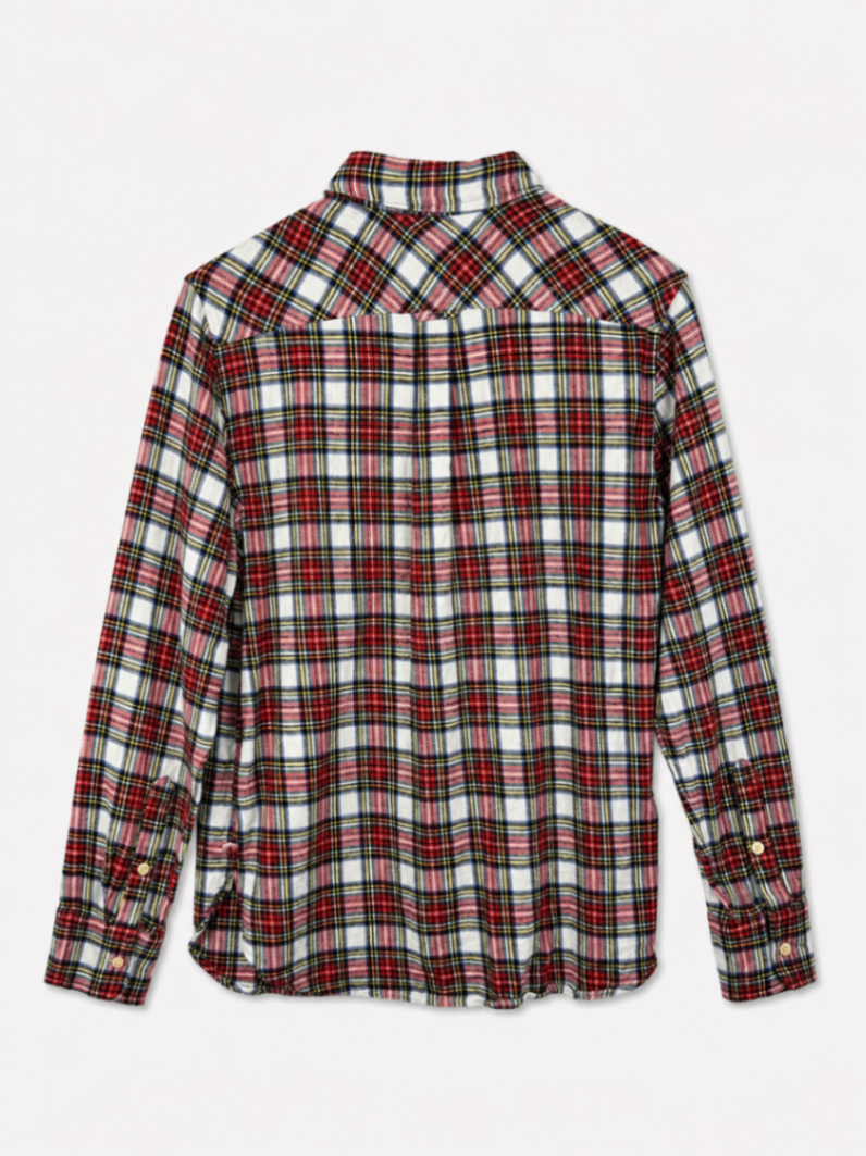 J.Crew Shirt M Red, Blue, White, Yellow, Black