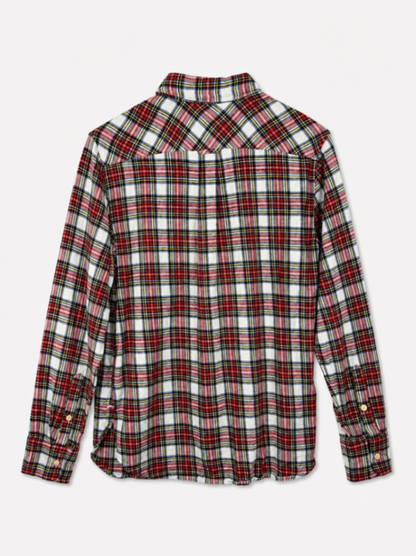 J.Crew Shirt M Red, Blue, White, Yellow, Black