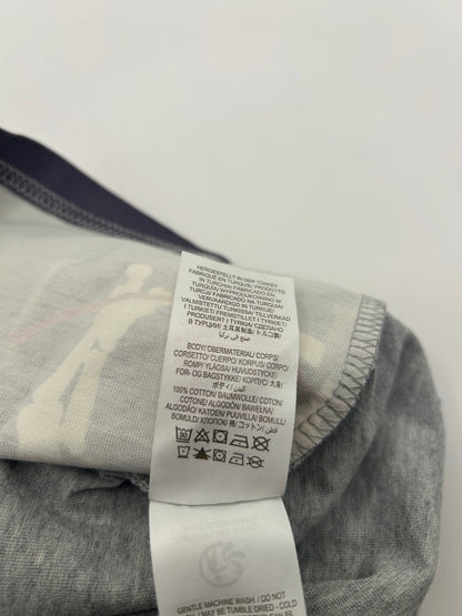 MiniBoden Long Sleeve T-Shirt 110 Gray/Multicolor
