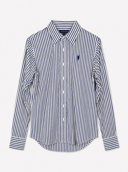 Polo Ralph Lauren Shirt 8 Navy and white