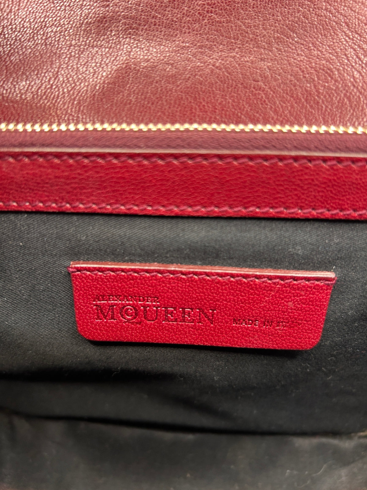 Alexander McQueen Shoulder Bag Red
