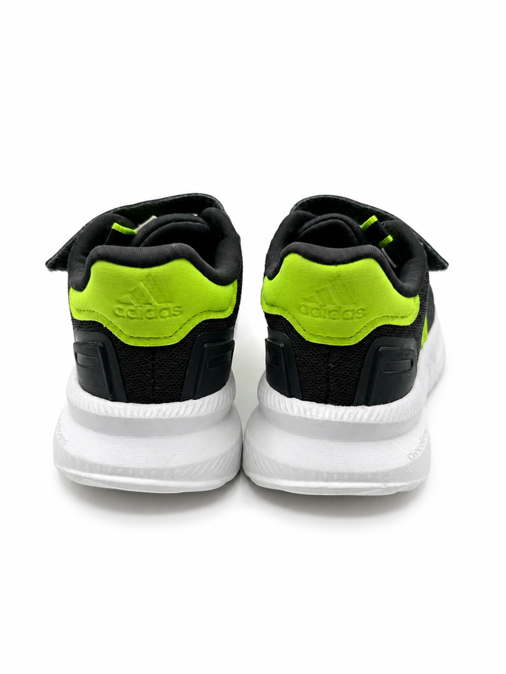 adidas Sneakers 28 Black, Neon Yellow