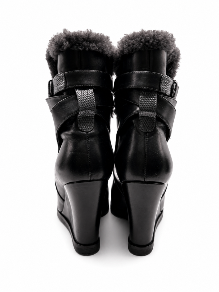 Fendi Boots 38 Black