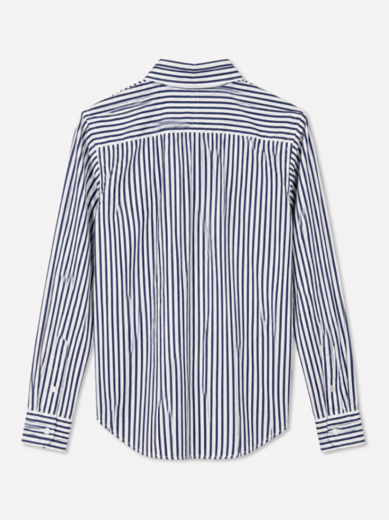 Polo Ralph Lauren Shirt 8 Navy and white