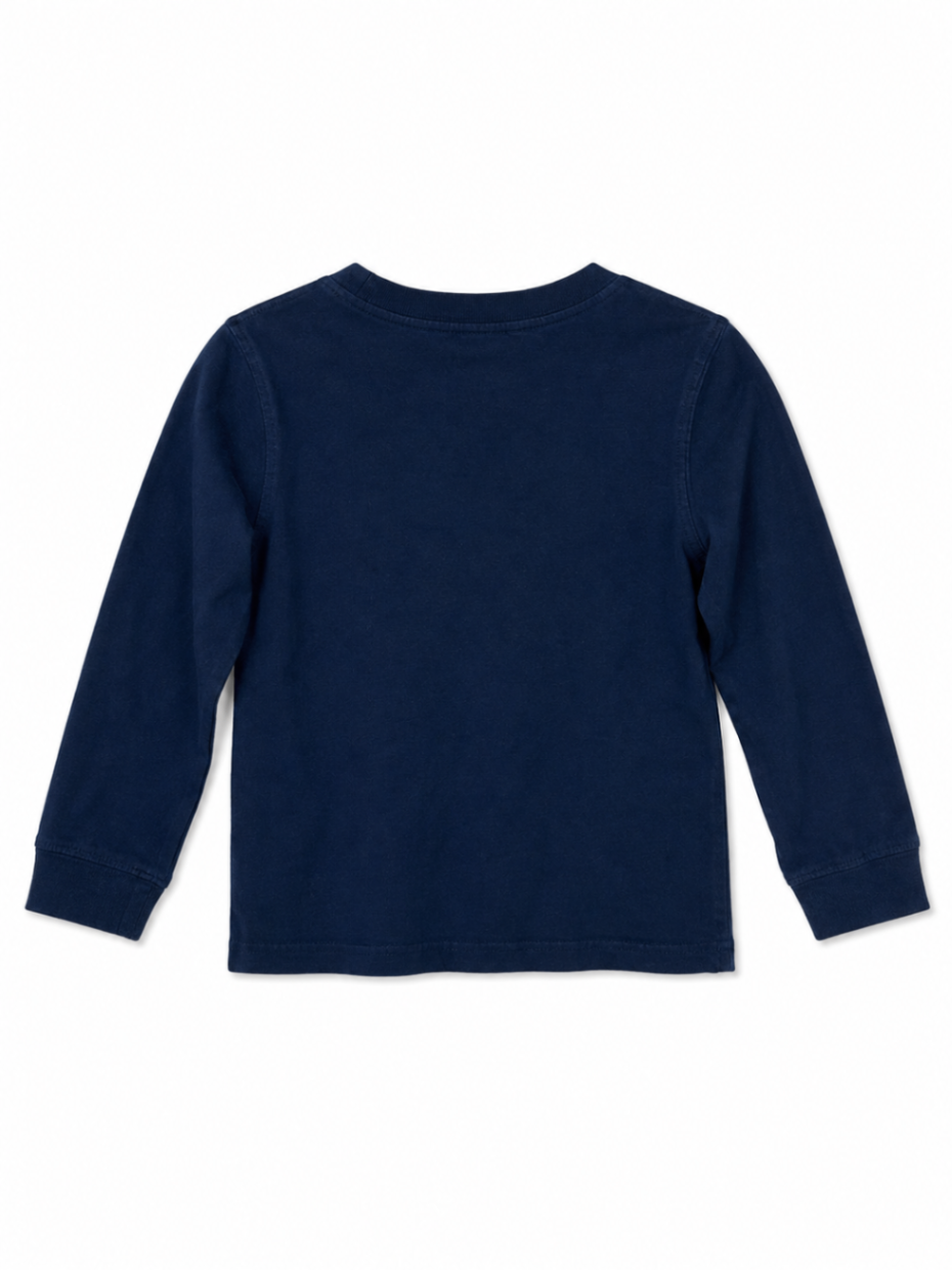 Carter's Long Sleeve T-Shirt 5 Navy Blue