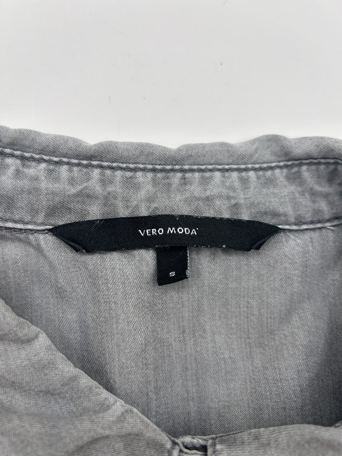 Vero Moda Dress Shirt S Gray