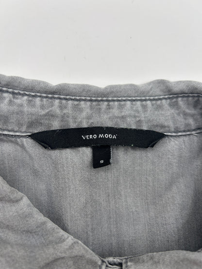 Vero Moda Dress Shirt S Gray