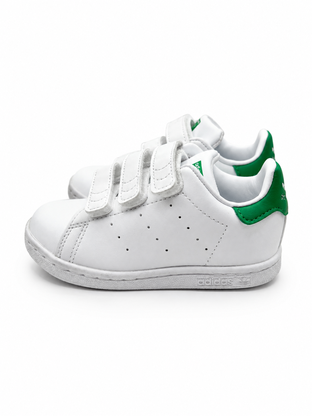 adidas, Stan Smith Sneakers 25 White and Green