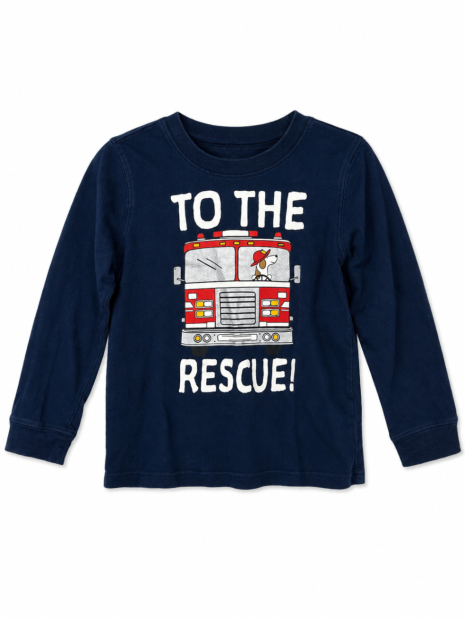 Carter's Long Sleeve T-Shirt 5 Navy Blue