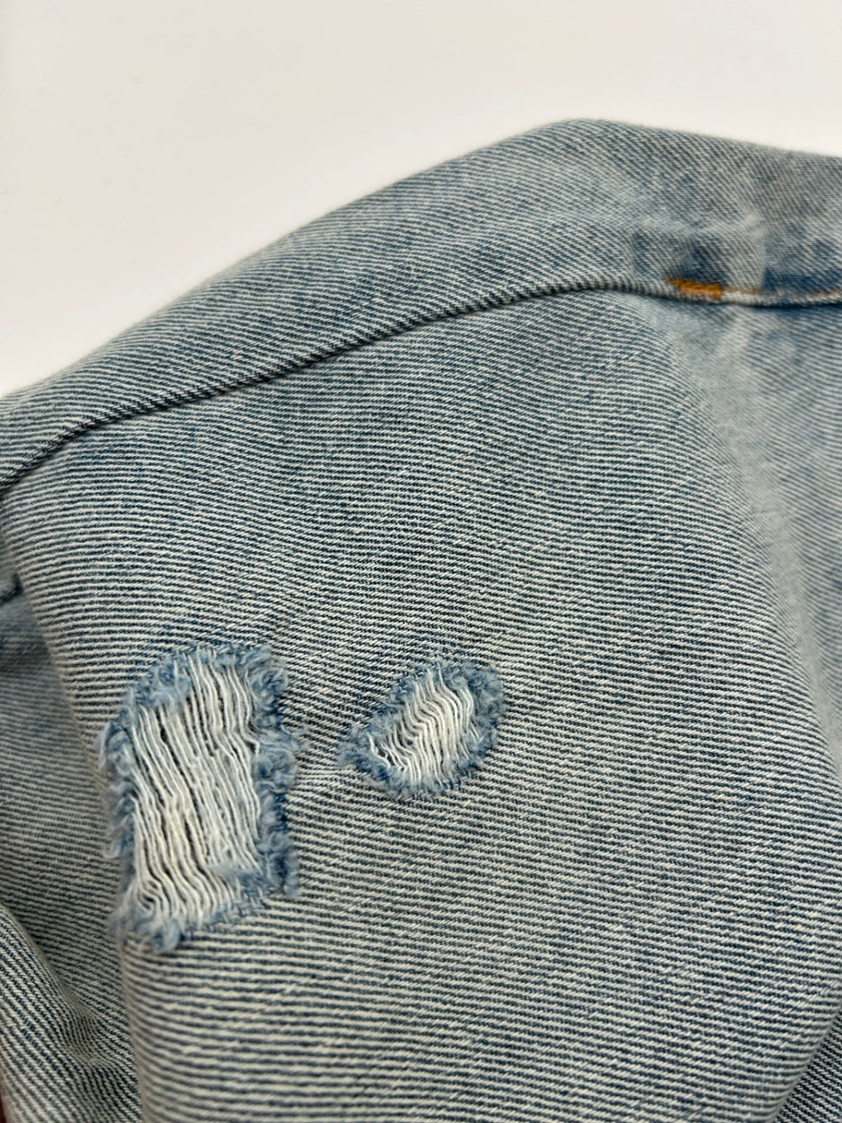 NOISY MAY Jean Skirt M Light Blue