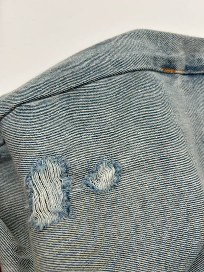 NOISY MAY Jean Skirt M Light Blue