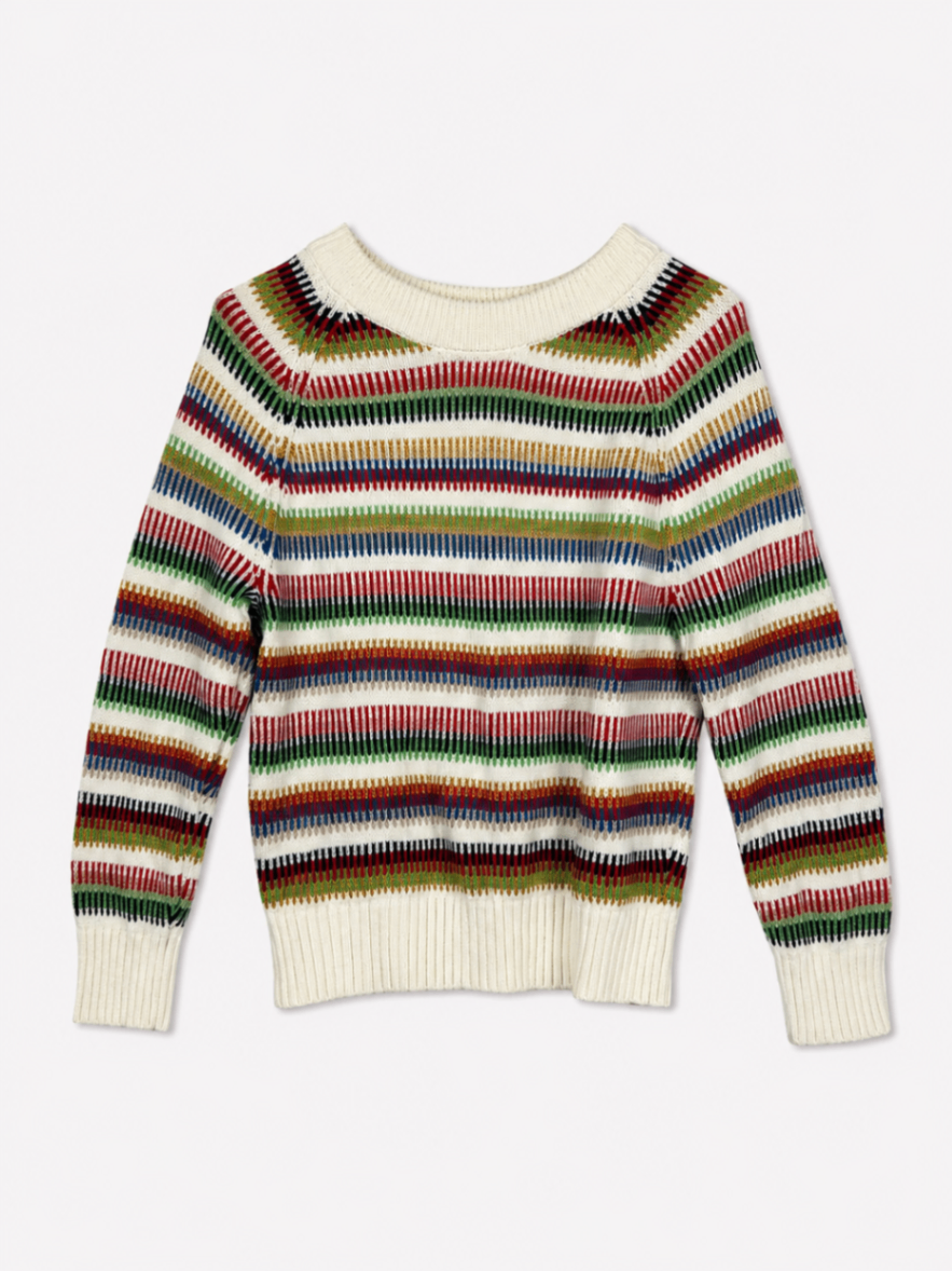 The Reeds Sweater M Cream, Red, Green, Blue, Black