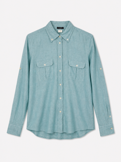 J.Crew Shirt 8 Light Blue