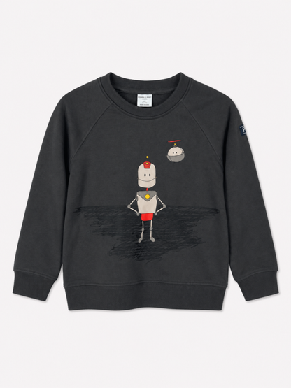 Polarn O. Pyret Sweatshirt 104/110 Gray