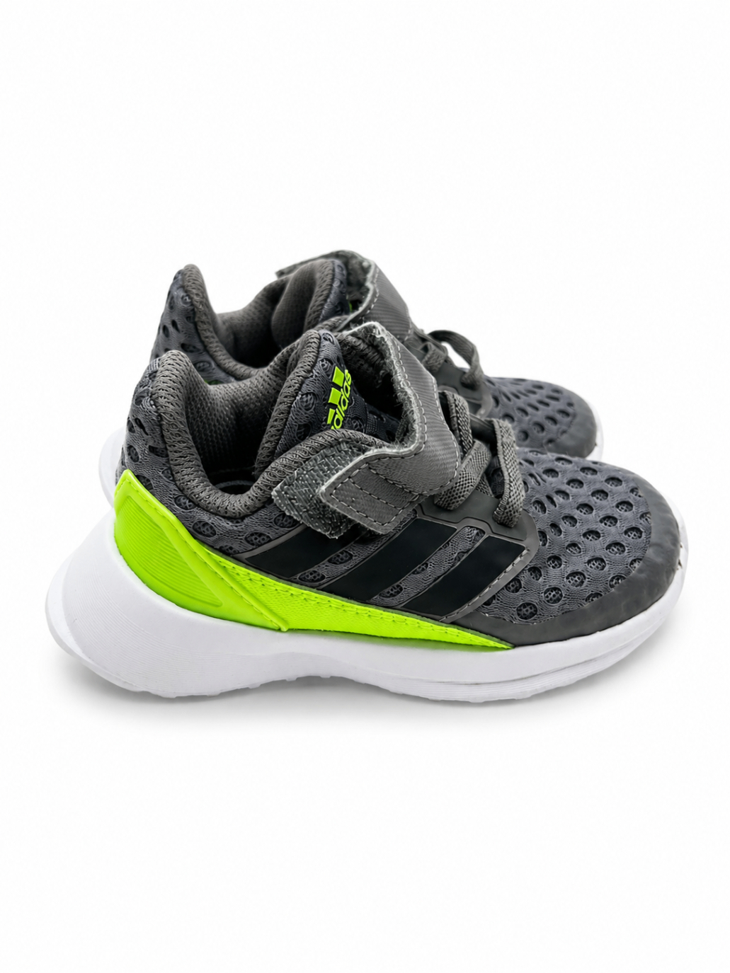 adidas Sneakers 21 Gray with neon green accents