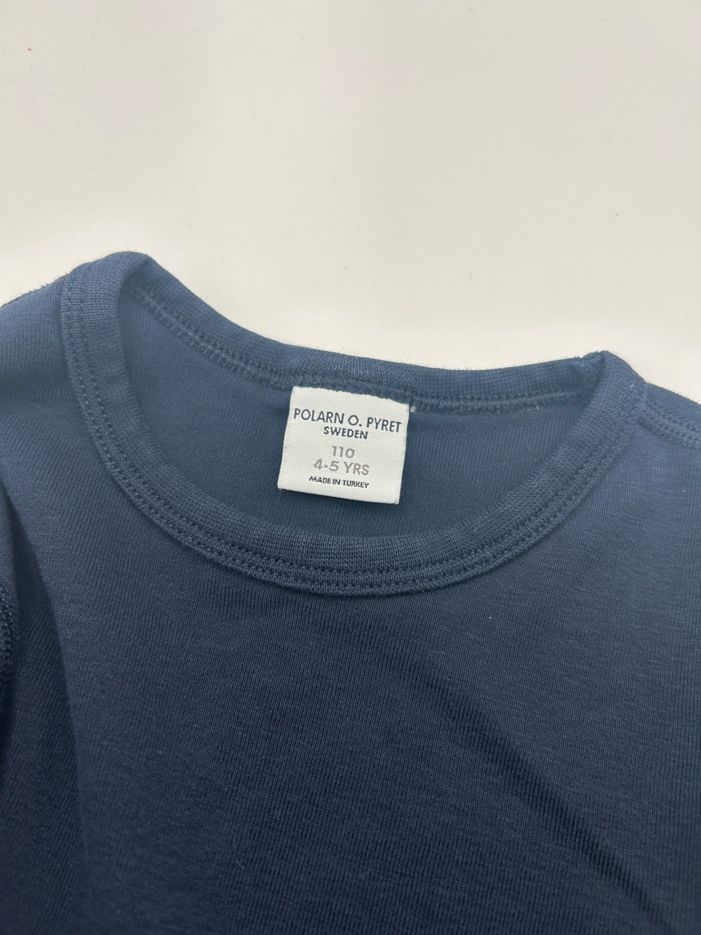 Polarn O. Pyret T-Shirt 110 Navy Blue