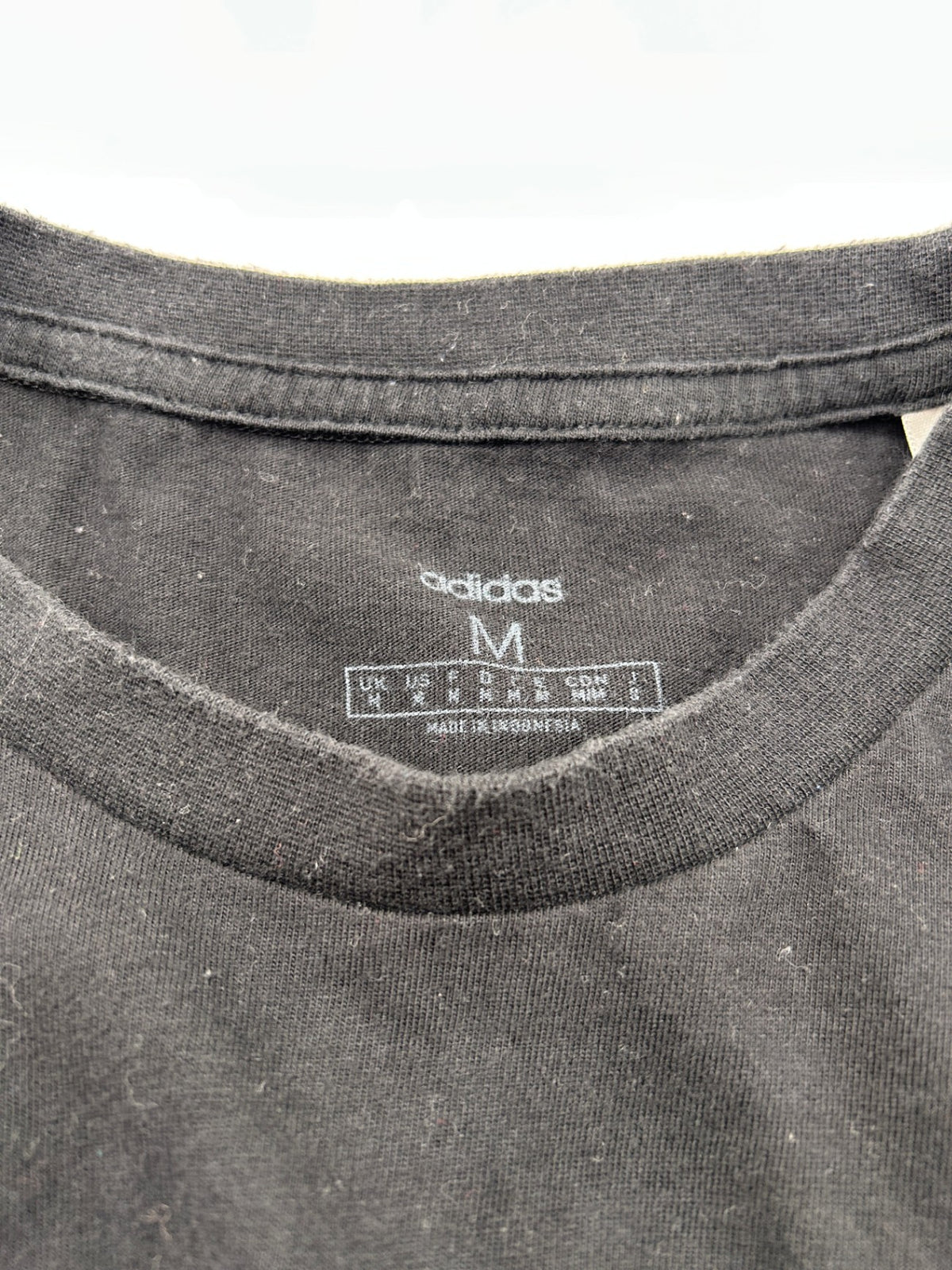 adidas T-Shirt M Black