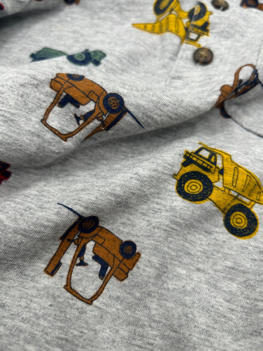Carter's Long Sleeve 4T Gray