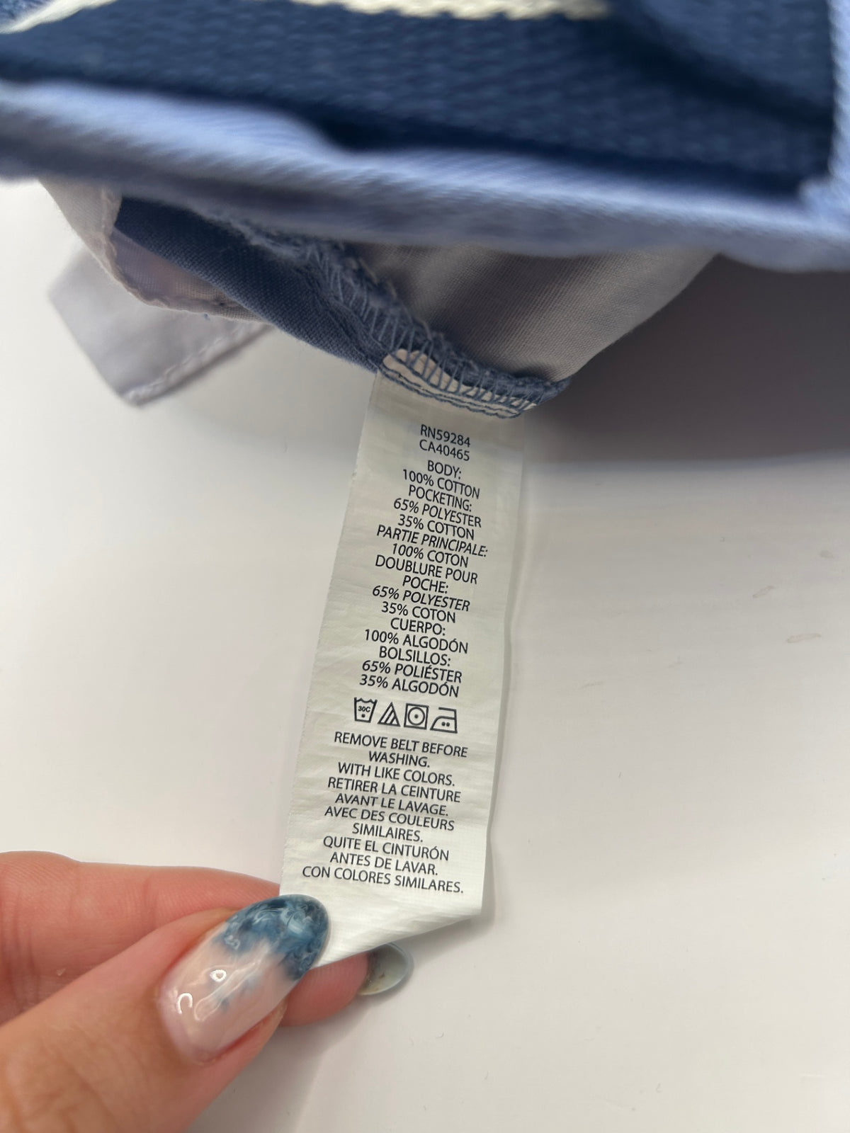 PLACE Shorts Light 4 blue